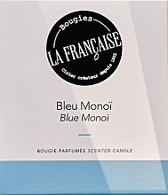 Duftkerze Blaues Monoi - Bougies La Francaise Blue Monoi Scented Candle — Bild N1