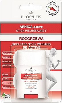 Pflegestift für die Haut - Floslek Arnica Active Skin Care Stick Warming — Bild N1