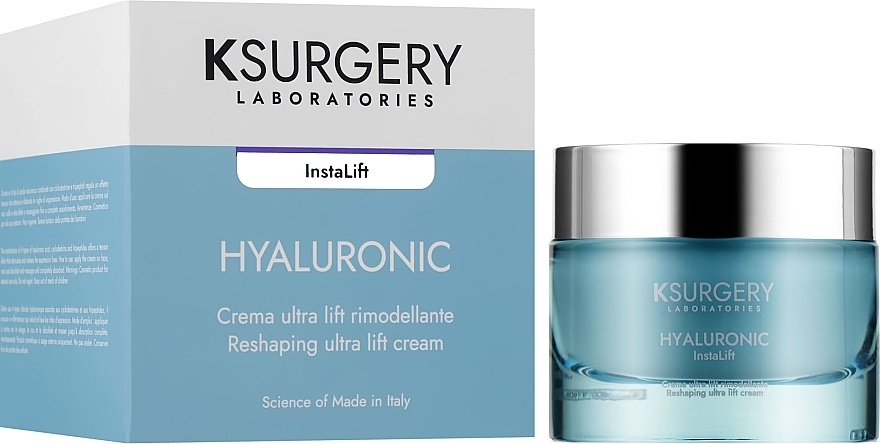 Creme mit Ultra-Lifting-Effekt - K-Surgery Hyaluronic InstaLift Reshaping Ultra Lift Cream — Bild N1