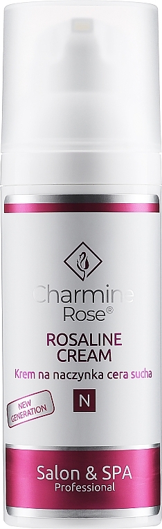 Gesichtscreme gegen Couperose, Reizungen und Rötungen für trockene Haut - Charmine Rose Rosaline Cream — Bild N3