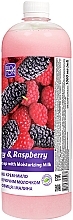 Flüssige Cremeseife Maulbeere und Himbeere - Bioton Cosmetics Active Fruits "Mulberry & Raspberry" Soap (Doypack) — Bild N4