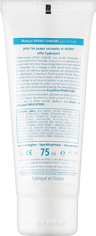 Alginat-Gesichtsmaske mit Kollagen und Meeresmineralien - La Grace Hydro Comfort Mask — Bild N2