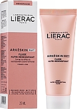 GESCHENK! Nährendes und revitalisierendes Gesichtsfluid für die Nacht - Lierac Arkeskin Night Fluide Nutri-redensifiant — Bild N2