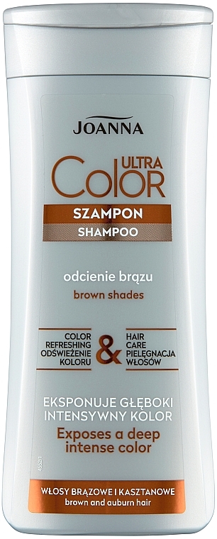 Shampoo für braunes und kupferrotes Haar - Joanna Ultra Color System Shampoo — Bild N3