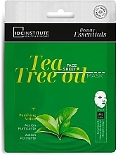 Düfte, Parfümerie und Kosmetik Gesichtsmaske mit Teebaumöl - IDC Institute Tea Tree Oil Ultra Fine Face Mask