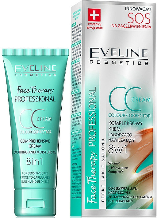 Beruhigende Gesichtscreme - Eveline Cosmetics Therapy
