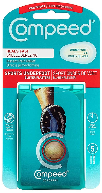 Fußschutzpflaster - Compeed Sports Underfoot Blister Plasters — Bild N1