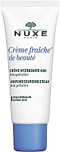 Anti-Luftverschmutzung Feuchtigkeitscreme für normale Gesichtshaut - Nuxe Creme Fraiche de Beaute Moisturising Cream 48H — Bild N1