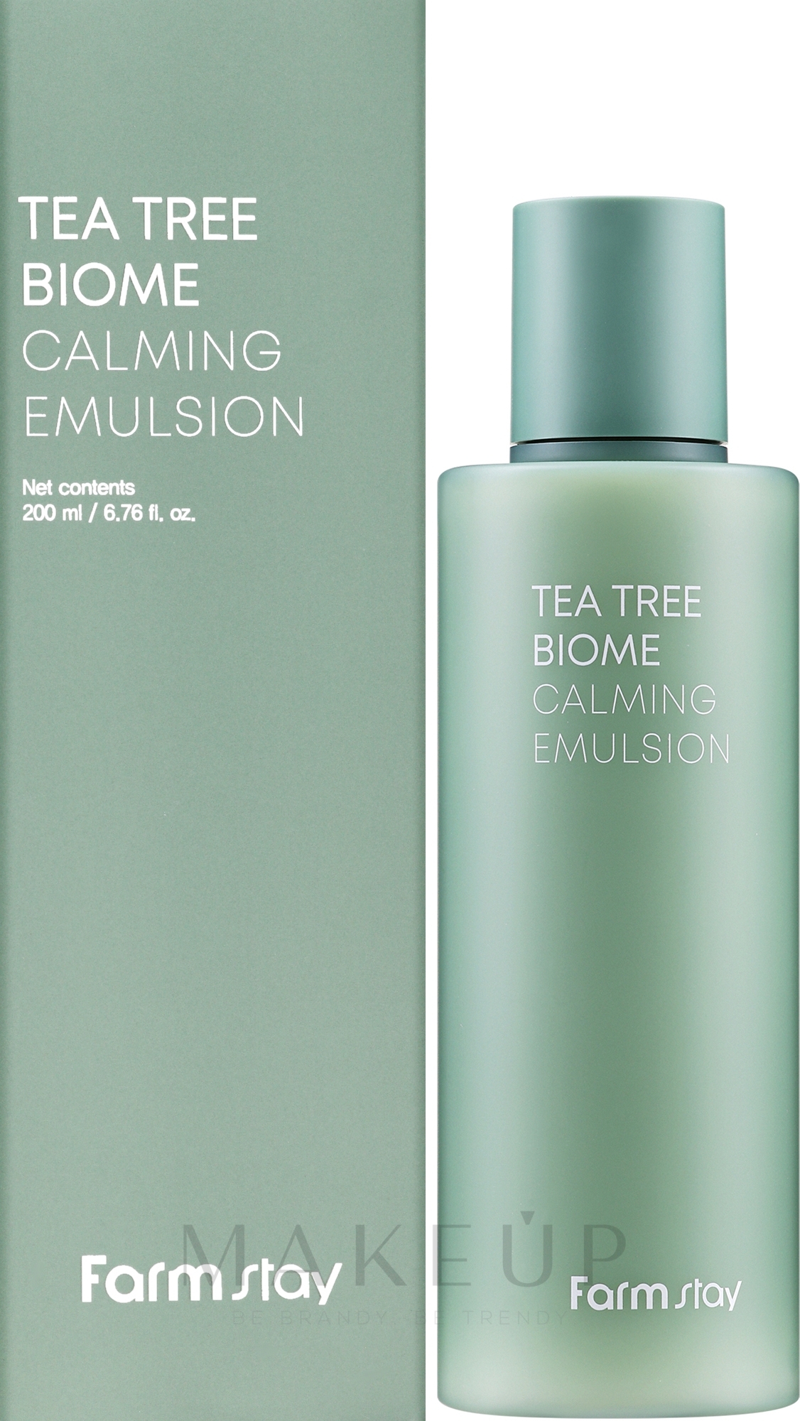 Beruhigende Emulsion mit Teebaumextrakt - FarmStay Tea Tree Biome Calming Emulsion — Bild 200 ml