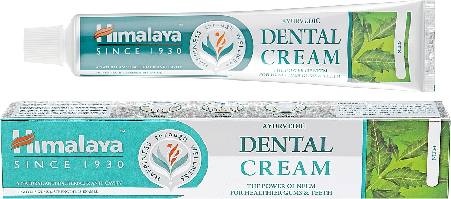 Zahnpasta mit Neem-Extrakt - Himalaya Herbals Dental Cream Power of Neem — Bild N1
