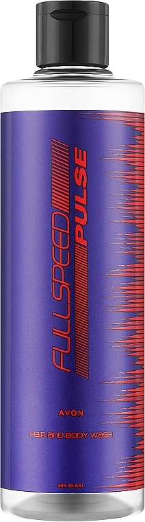 Avon Full Speed Pulse - Shampoo-Duschgel — Bild N1