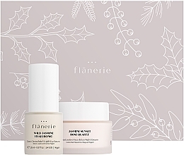 Düfte, Parfümerie und Kosmetik Set - Flanerie Christmas Set Anti-Wrinkle Under Eye Therapy (Augenserum/20ml + Gesichtscreme/45ml)