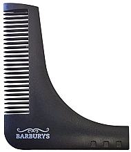 Bart-Trimm-Kamm - Barburys Barberang Beard Shaping Comb — Bild N1