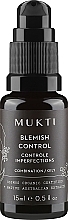 Düfte, Parfümerie und Kosmetik Gesichtsserum gegen Pigmentflecken - Mukti Organics Blemish Control 