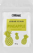 Zuckerpeeling für Hände und Köroper mit Ananas - Courage Pineapple Hands & Body Sugar Scrub (Refill) — Bild N1