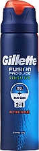 Düfte, Parfümerie und Kosmetik Rasiergel "Active Sport" - Gillette Fusion ProGlide Sensitive Active Sport 2 w 1 