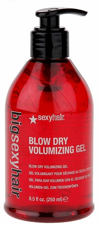 Volumen-Gel zum Trockenfönen - SexyHair BigSexyHair Blow Dry Volumizing Gel Big Time Blow Dry Gel — Bild N1