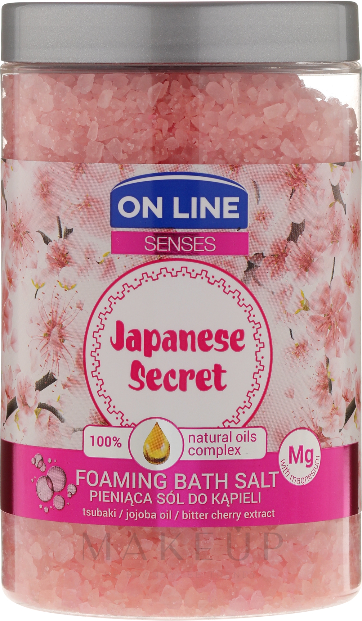 Badesalze - On Line Senses Bath Salt Japanese Secret — Bild 480 g