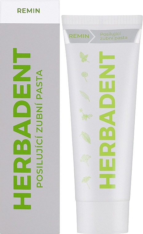Zahnpasta - Herbadent Remin Strengthening Toothpaste — Bild N2