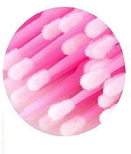 Mikrobürsten zur Wimpernverlängerung und -entfernung rosa 1.5 mm - Deni Carte — Bild N2