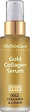 Intensiv nährendes und feuchtigkeitsspendendes Gesichtsserum mit Kollagen, 24 Karat Gold und Kaviarextrakt - GlySkinCare Gold Collagen Serum — Bild N1