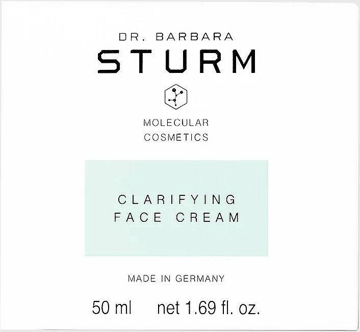 Feuchtigkeitsspendende Anti-Aging Gesichtscreme für fettige und unreine Haut mit Sonnenblumenölextrakt - Dr. Barbara Sturm Clarifying Cream — Bild N2