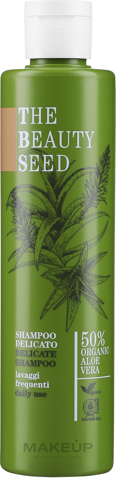 Zartes Shampoo für täglichen Gebrauch - Bioearth The Beauty Seed Delicate Shampoo — Bild 250 ml