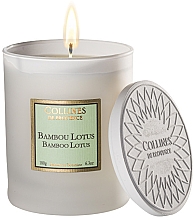 Düfte, Parfümerie und Kosmetik Duftkerze im Glas Bamboo-Lotus - Collines De Provence Bamboo-Lotus Scented Candle