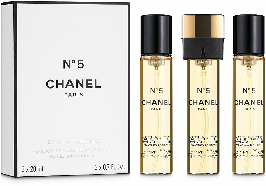 Chanel N5 - Eau de Toilette (3x20ml Refill) — Bild N1