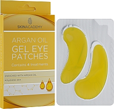 Düfte, Parfümerie und Kosmetik Augenpatches - Skin Academy Argan Oil Gel Eye Patches