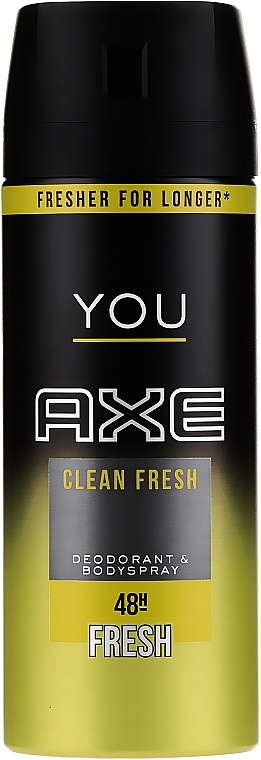 Deospray "Clean Fresh" - Axe You Clean Fresh Deodorant Spray — Bild N1