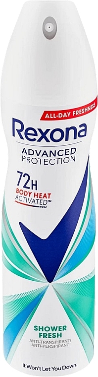 Sprühdeodorant - Rexona Shower Fresh 72H — Bild N1