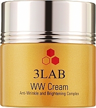 Düfte, Parfümerie und Kosmetik Aufhellende Anti-Falten Gesichtscreme mit Sheabutter - 3Lab WW Cream