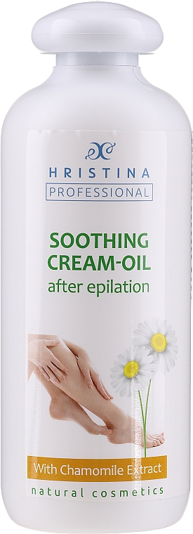 Beruhigendes Creme-Öl nach der Enthaarung mit Kamille-Extrakt - Hrisnina Cosmetics Soothing Crem-oil After Epilation — Bild N3