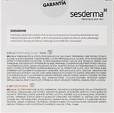 Gesichtspflegeset - SesDerma Laboratories Azelac + C-Vit (Gesichtscreme 50ml + Gesichtsserum 30ml) — Bild N2