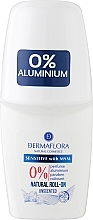 Düfte, Parfümerie und Kosmetik Deo Roll-on für empfindliche Haut - Dermaflora Natural Roll-on Sensitive With MSM
