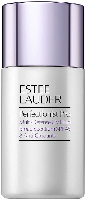 Multifunktionales Gesichtsschutzfluid mit Mineralien LSF 45 - Estee Lauder Perfectionist Pro Multi-Defense UV Fluid SPF 45 — Bild N1