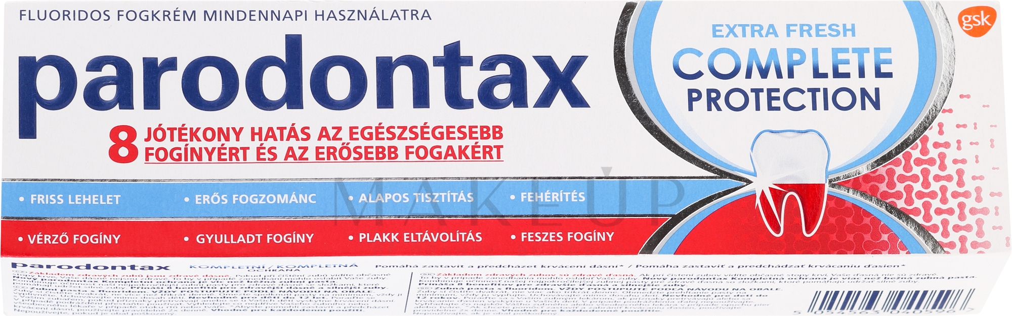 Zahnpasta mit Fluorid Complete Protection Extra Fresh - Parodontax Complete Protection Extra Fresh — Bild 75 ml