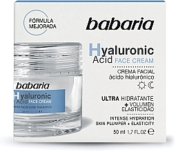 Gesichtscreme mit Hyaluronsäure - Babaria Hyaluronic Acid Face Cream — Bild N5