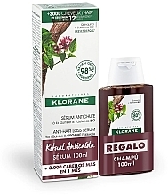 Düfte, Parfümerie und Kosmetik Set - Klorane Quinine And Edelweiss Bio (sham/100ml + ser/100ml)