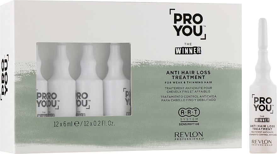 Ampullen gegen Haarausfall 12 St. - Revlon Professional Pro You The Winner Anti-Hair Loss Treatment — Bild N1