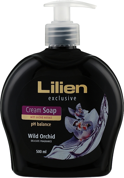 GESCHENK! Flüssigseife mit Wildorchideen-Duft - Lilien Wild Orchid Cream Soap — Bild N1