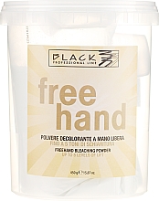 Düfte, Parfümerie und Kosmetik Aufhellungspulver - Black Professional Line Bleaching Powder For Free-Hand