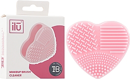 Bürstenreiniger in Herzform rosa - Ilu Brush Cleaner Pink — Foto N2