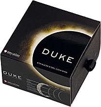 Düfte, Parfümerie und Kosmetik Erektionsring 55 mm matt - Mystim Duke Strainless Steel Cock Ring