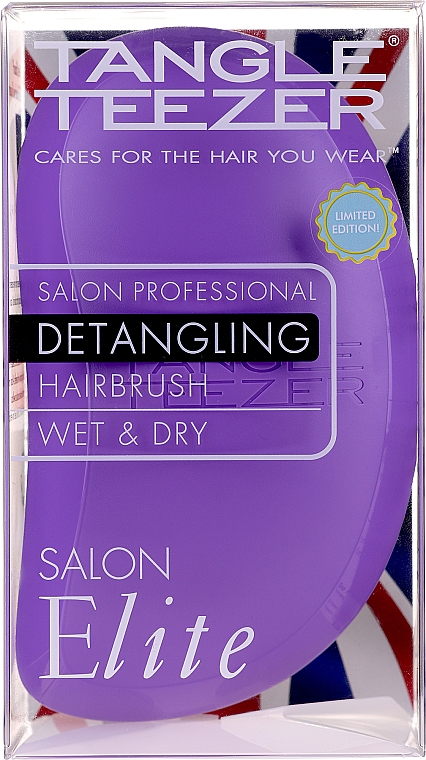 Entwirrbürste lila-gelb - Tangle Teezer Salon Elite Purple&Yellow — Bild N5