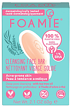 Düfte, Parfümerie und Kosmetik Seife für zu Akne neigende Haut - Foamie Cleansing Face Bar Acne-prone Skin
