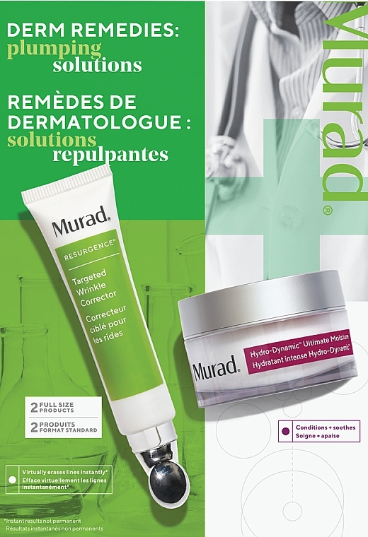 Set - Murad Derm Remedies Plumping Solutions (eye/correc/15ml + f/cr/50ml) — Bild N1