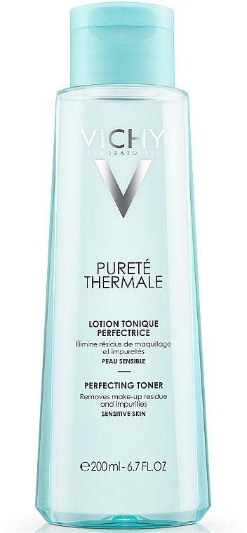 Erfrischendes Reinigungsgel für empfindliche Haut - Vichy Purete Thermale Perfecting Toner — Foto N1