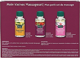 Massageöl-Set - Kneipp Massage Set (Körperöl 3x20 ml) — Bild N2